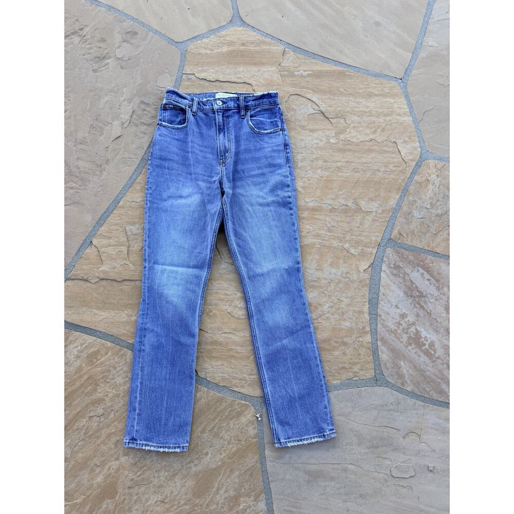 Abercrombie & Fitch The '90s Straight Ultra High Rise Waist Jeans 27 4 ES